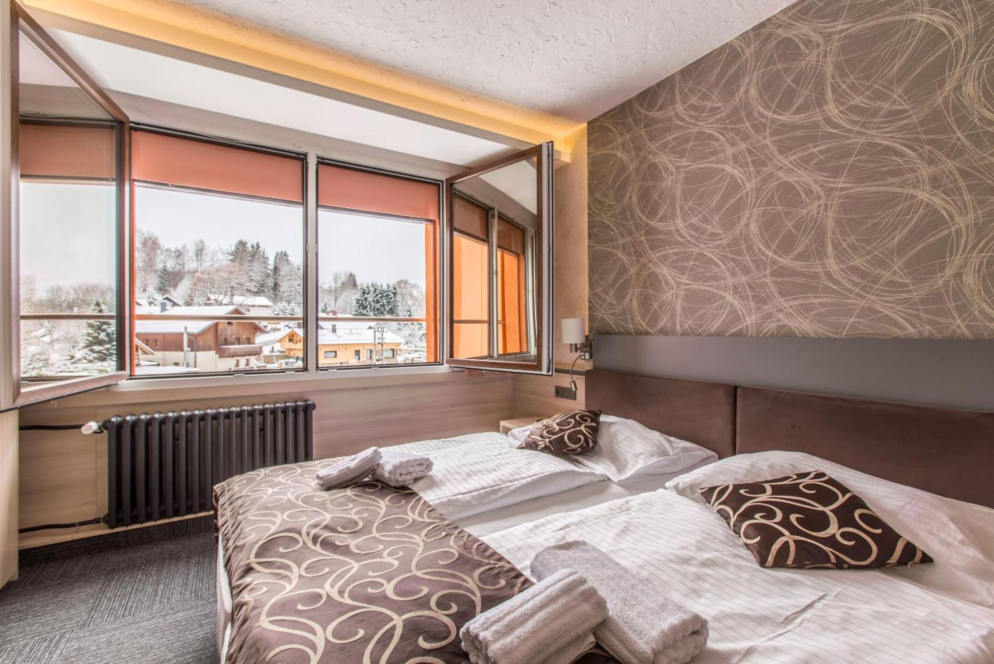 Pension Boehmerwald Železná Ruda Buitenkant foto